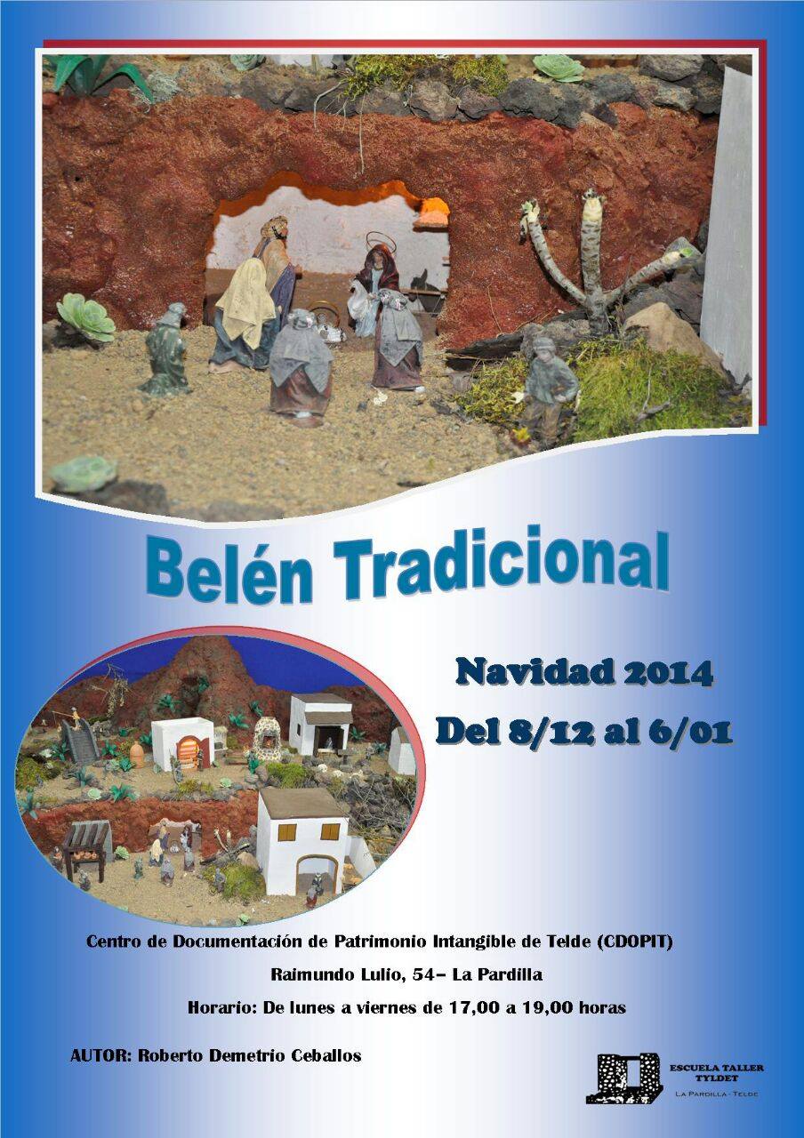 Cartel del Belén Tradicional - 2014